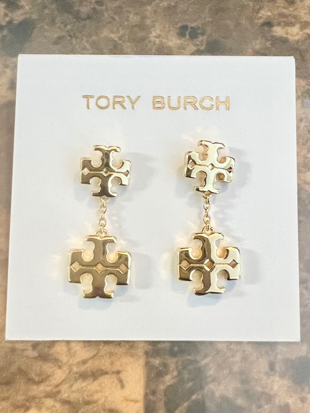 NWT Tory Burch Women's Icon Earrings - Picture 2 of 6